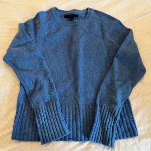 Express wool sweater blue size L EUC